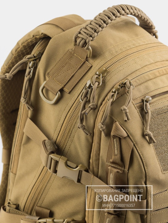 Тактический рюкзак Legio Fortis® Dragon Egg 30L Черный Уценка