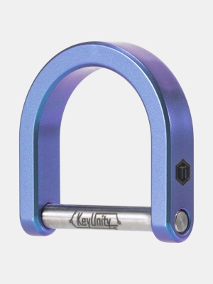 D-кольцо титановое KeyUnity® KA17-L Blue