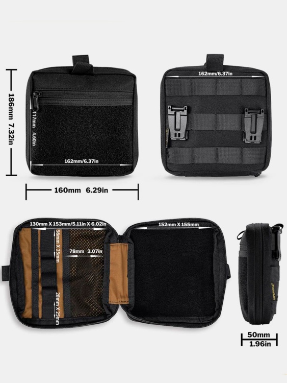 EDC органайзер VIPERADE® CHP1 Черный