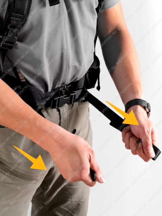 Пояс для рюкзака MAGFORCE® IMBS™ Lightac Belt Черный
