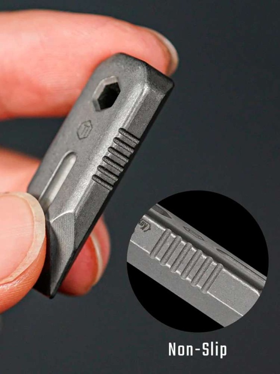 Мини-ломик титановый KeyUnity® KR02 Titanium Mini Pry Bar