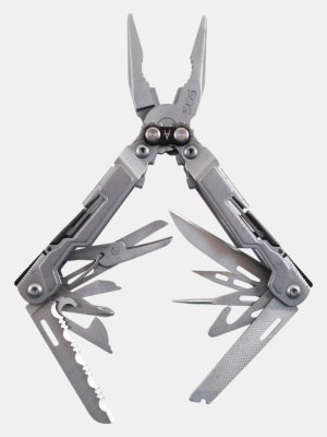 Мультитул SOG® PowerPint (18 функций) Серый/Stonewash