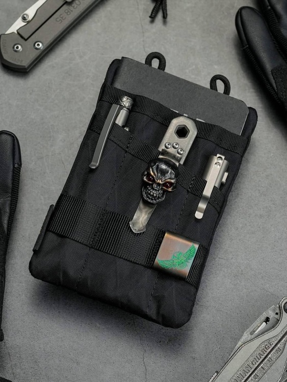 EDC кошелек-органайзер VIPERADE® VE1 X-Pac® Black Soft