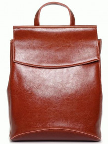 Женский кожаный рюкзак Best&Best рыжий