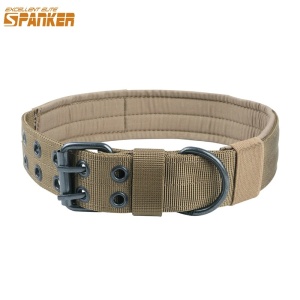 Тактический ошейник для собак Spanker®  DG115 хаки