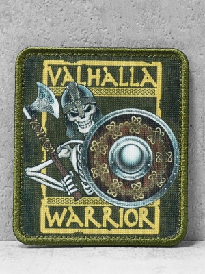 Патч на липучке "Valhalla warrior" #516