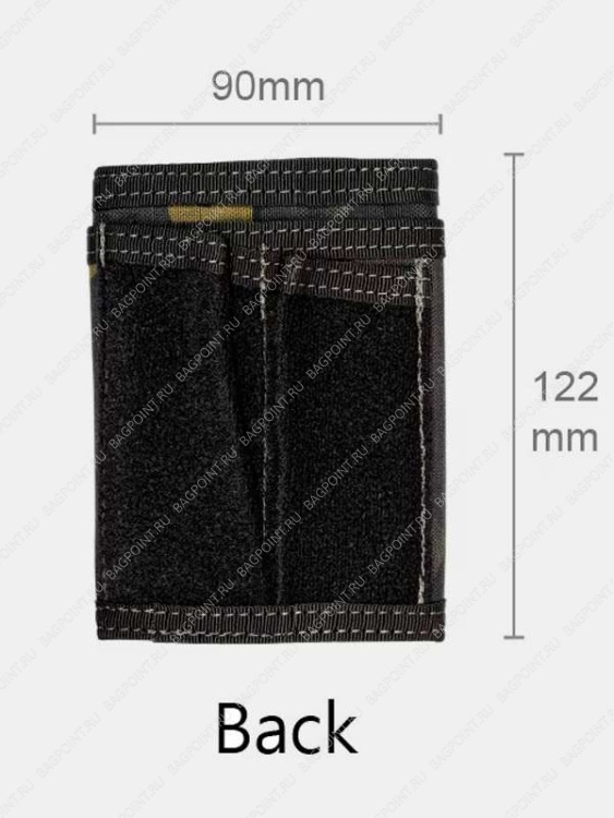 Кошелек MAGFORCE® EDC Wallet Черный Мультикам