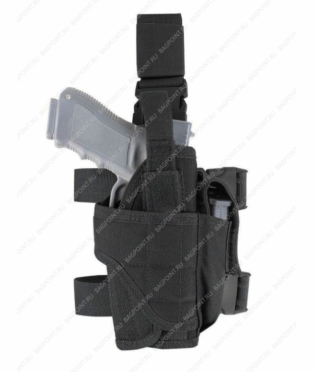Кобура для пистолета ПМ набедренная 7.62 (черная)