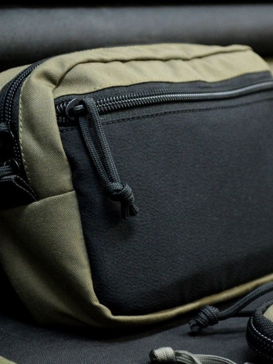 Поясная сумка MYSTIK TERRA® Сигма Urban (Ranger Green+ черная спандура)