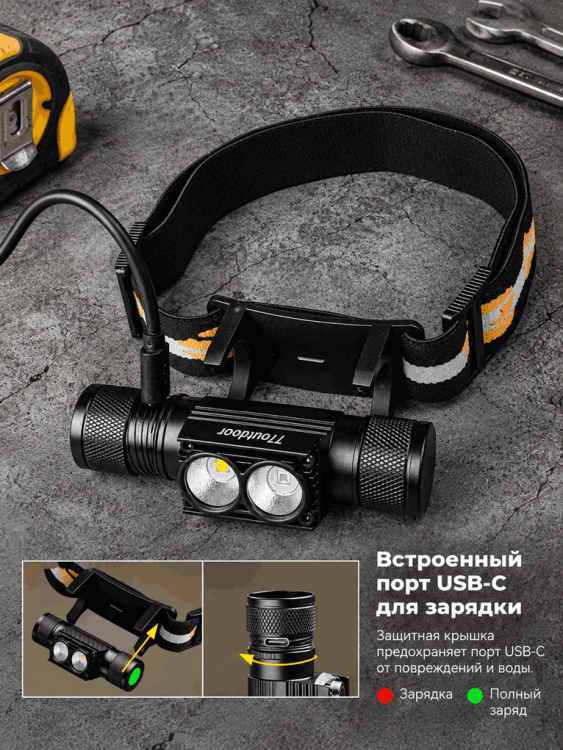 Фонарь SOFIRN® H25LR (500 люмен, 5000K)