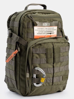 Тактический рюкзак 5.11 Rush 12 (версия 2.0) Ranger Green