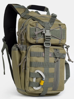 Однолямочный рюкзак MAGFORCE® Archer-M Khaki-Foliage