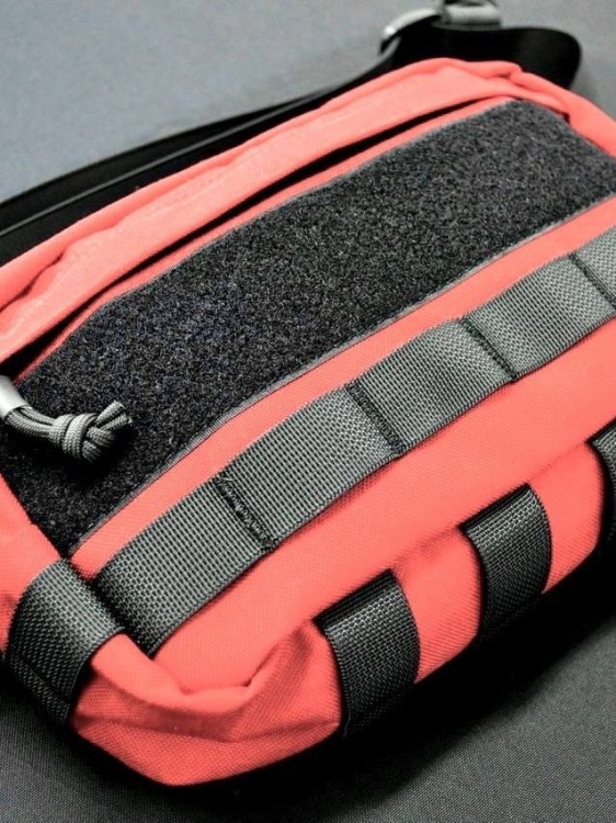 Поясная сумка MYSTIK TERRA® Оптима L Милитари (Оранжевая)