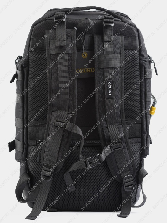 Рюкзак для путешествий OZUKO® 9386 40L Черный