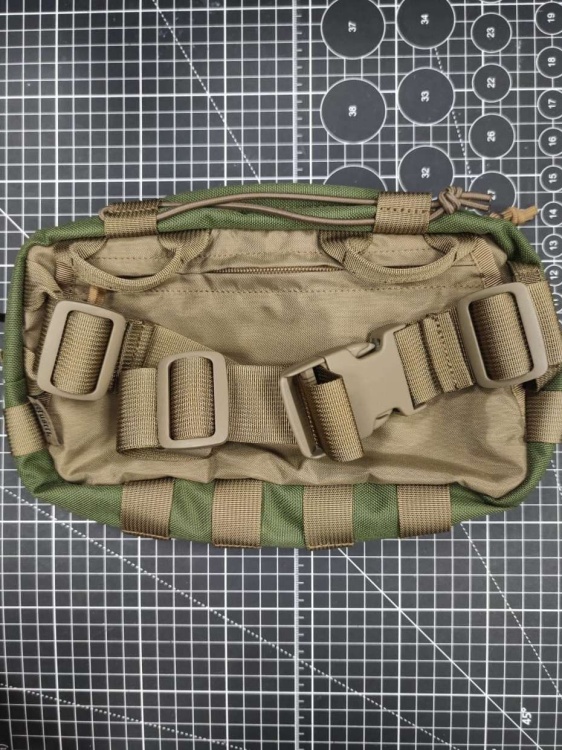Поясная сумка MYSTIK TERRA® Оптима L Милитари (Олива+Койот)