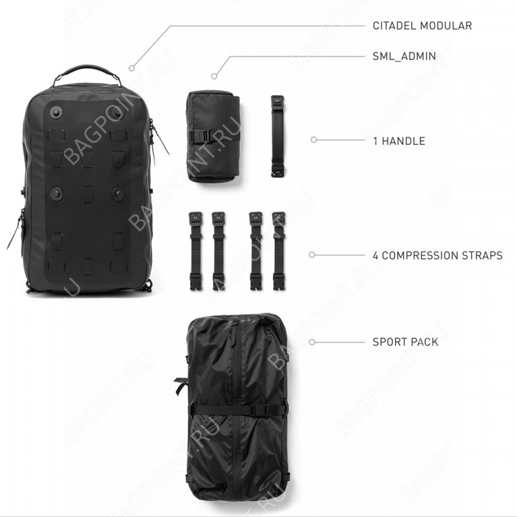 Модульный рюкзак BLACK EMBER Citadel Sport Kit 