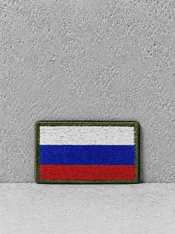 Патч на липучке "Триколор" #36
