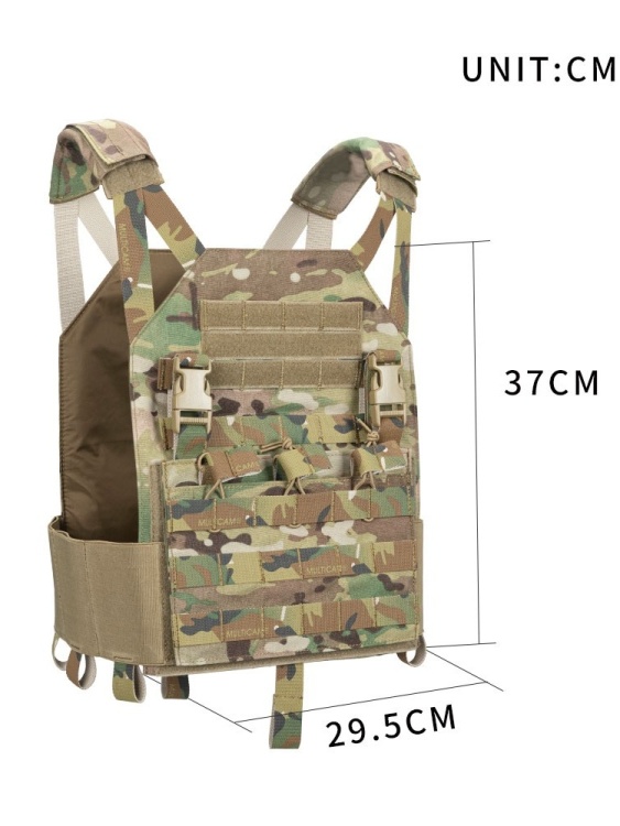 Тактический жилет системы AMP с панелью AK Tri-Mag SPANKER® EV114 EP118 MultiCam®