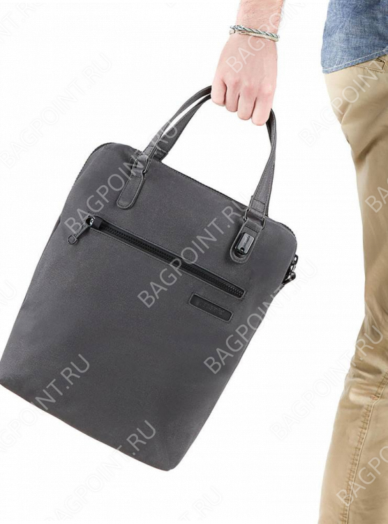 Рюкзак-сумка с защитой от краж PACSAFE Intasafe Backpack Tote синий