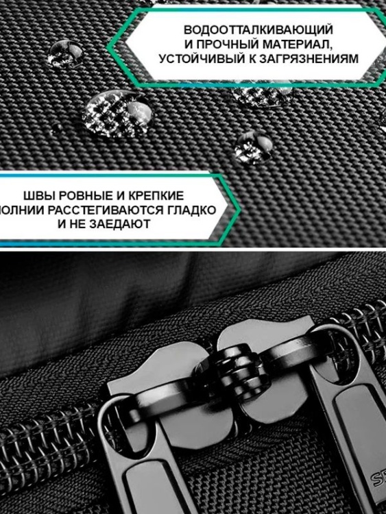 Рюкзак для путешествий OZUKO® 9386 40L Серый