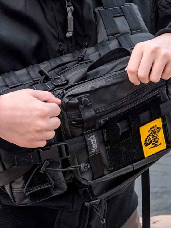 Однолямочный рюкзак MAGFORCE® Archer-M Черный