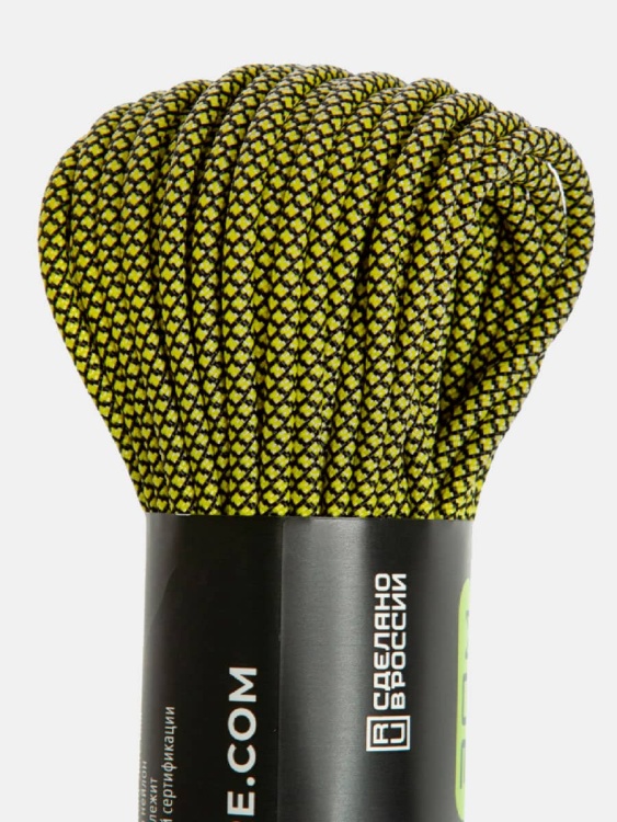 Паракорд 550 CORD nylon 10м RUS (lemon snake)
