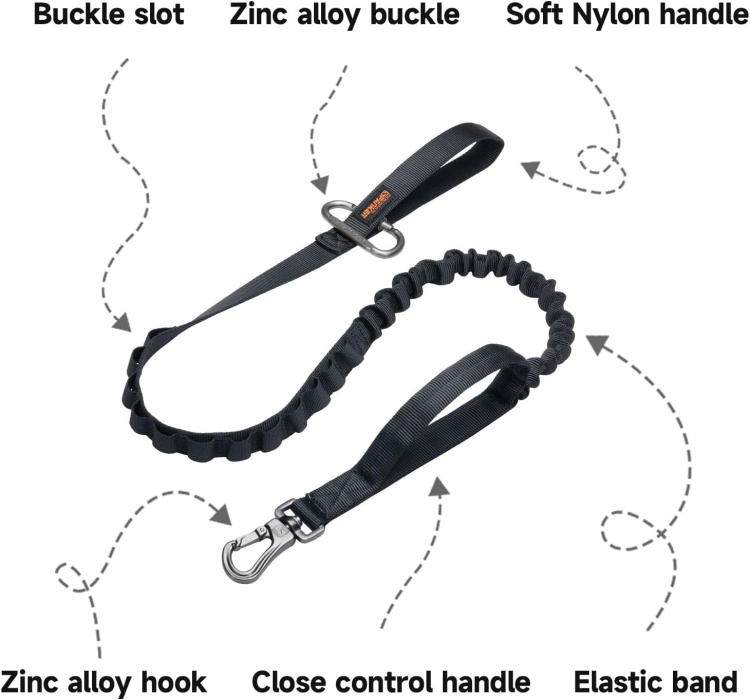 Поводок тактический для собак SPANKER® DG109 4 цвета