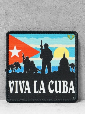 Патч на липучке "Viva la Cuba" #523