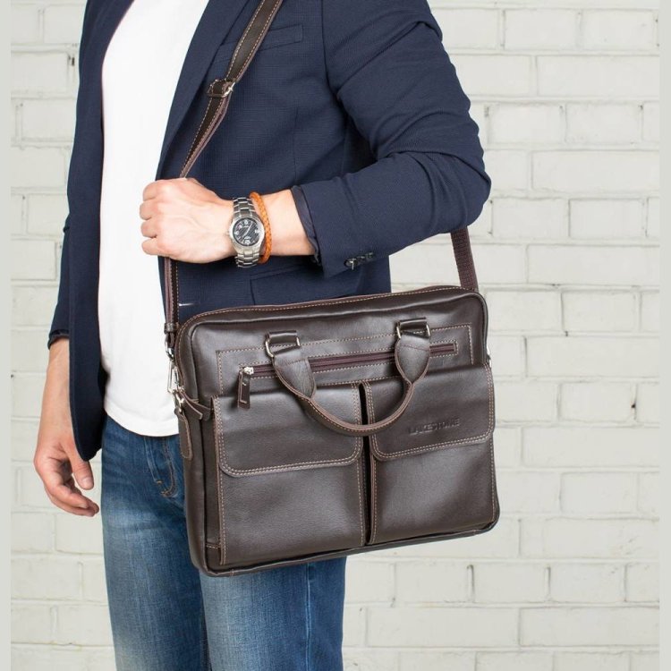Деловая сумка Lakestone Holford Brown