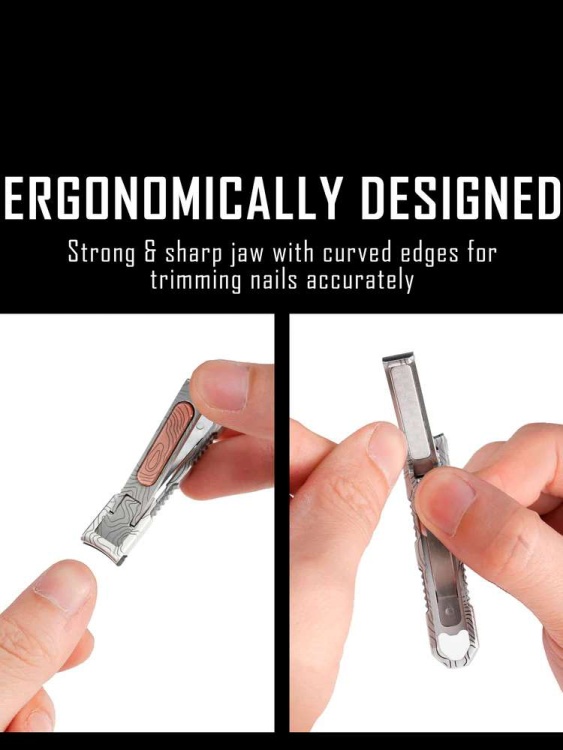 Щипцы для ногтей KeyUnity® KN00 Folding Nail Clipper