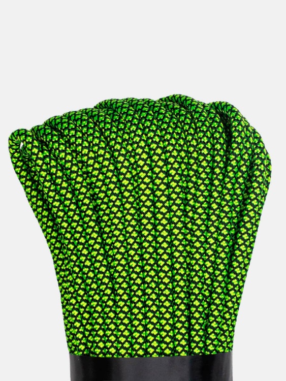 Паракорд 550 CORD nylon 10м RUS (neon green snake)