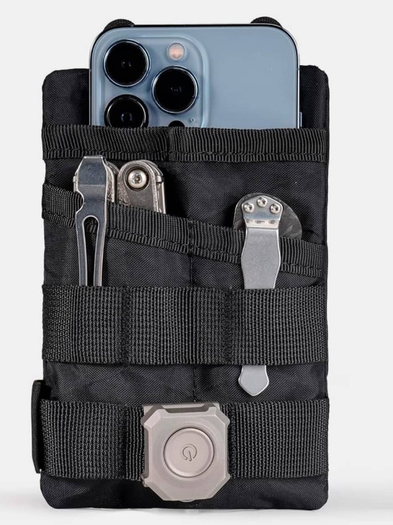 EDC кошелек-органайзер VIPERADE® VE3 X-Pac® Black Soft