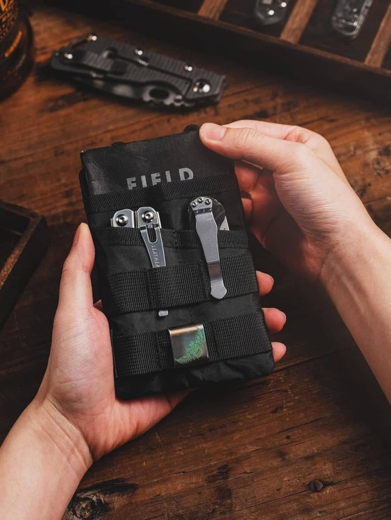 EDC кошелек-органайзер VIPERADE® VE3 X-Pac® Black Soft
