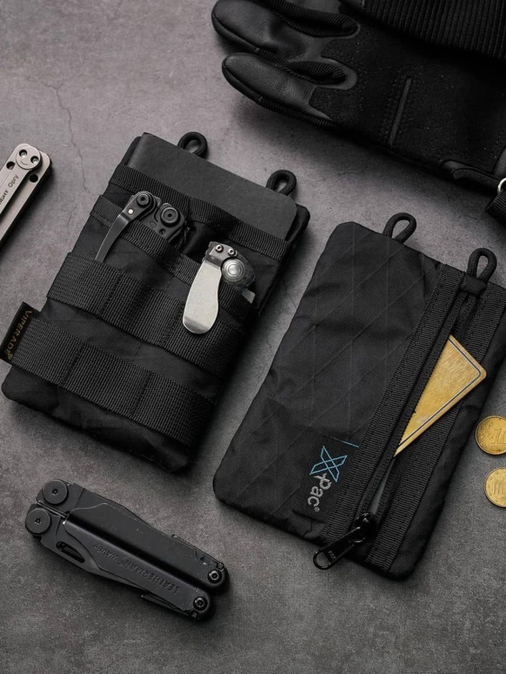 EDC кошелек-органайзер VIPERADE® VE3 X-Pac® Black Soft
