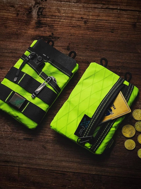 EDC кошелек-органайзер VIPERADE® VE3 X-Pac® Lime Green