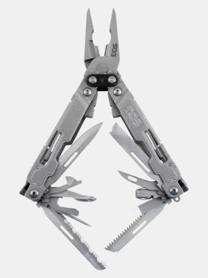 Мультитул SOG® PowerAccess Deluxe (21 функция) Серый/Stonewash