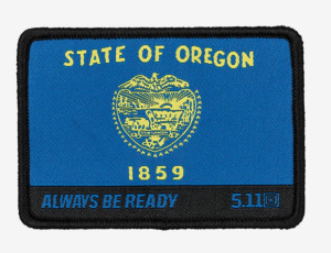 Патч на липучке 5.11 State of Oregon