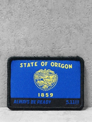 Патч на липучке 5.11 State of Oregon #61