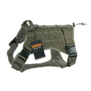 Тактическая шлейка собак SPANKER® DG113 Олива