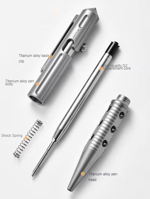 Тактическая ручка из титана PIONEER EDC® M021