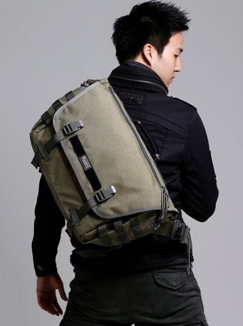 Сумка через плечо MAGFORCE® Tactical Messenger-L Khaki/Foliage