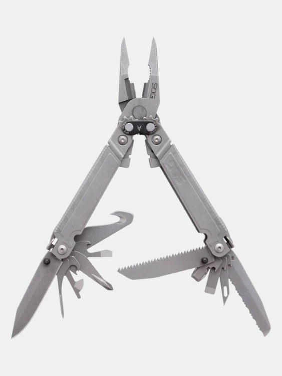Мультитул SOG® PowerAccess Assist MT (21 функция) Серый/Stonewash