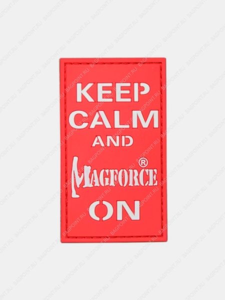 Патч ПВХ с липучкой MAGFORCE® Keep Calm