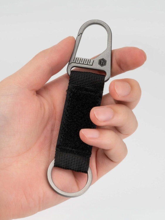 Карабин со стропой KeyUnity® KB01 Black