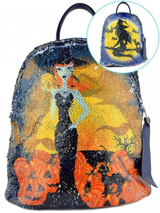 Рюкзак с пайетками Valenciy "2 рисунка в 1" Фэнтези