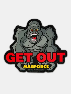 Патч ПВХ с липучкой MAGFORCE® Gorilla Get Out