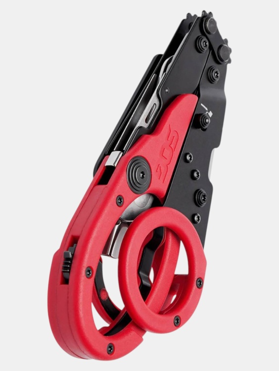 Тактические ножницы-мультитул SOG® Parashears (11 функций) Красные