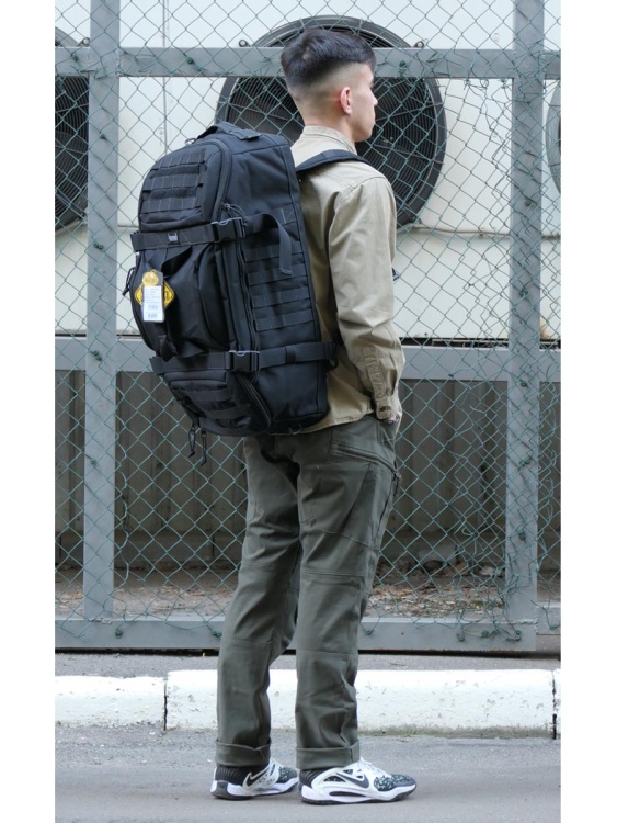 Cумка-рюкзак дорожная MAGFORCE® Travel Gear Bag L Черная