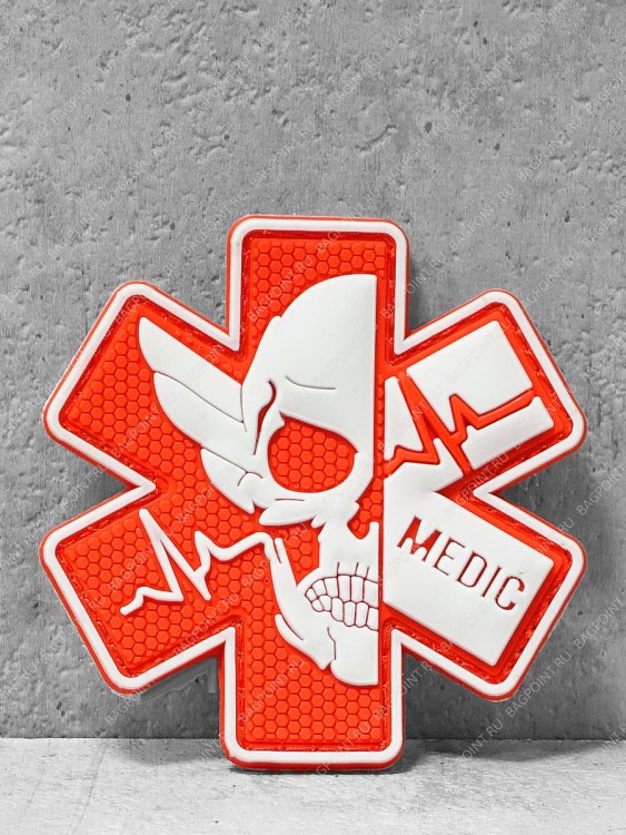 Патч на липучке Paramedic #65 2 цвета