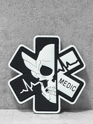 Патч на липучке Paramedic #65  2 цвета